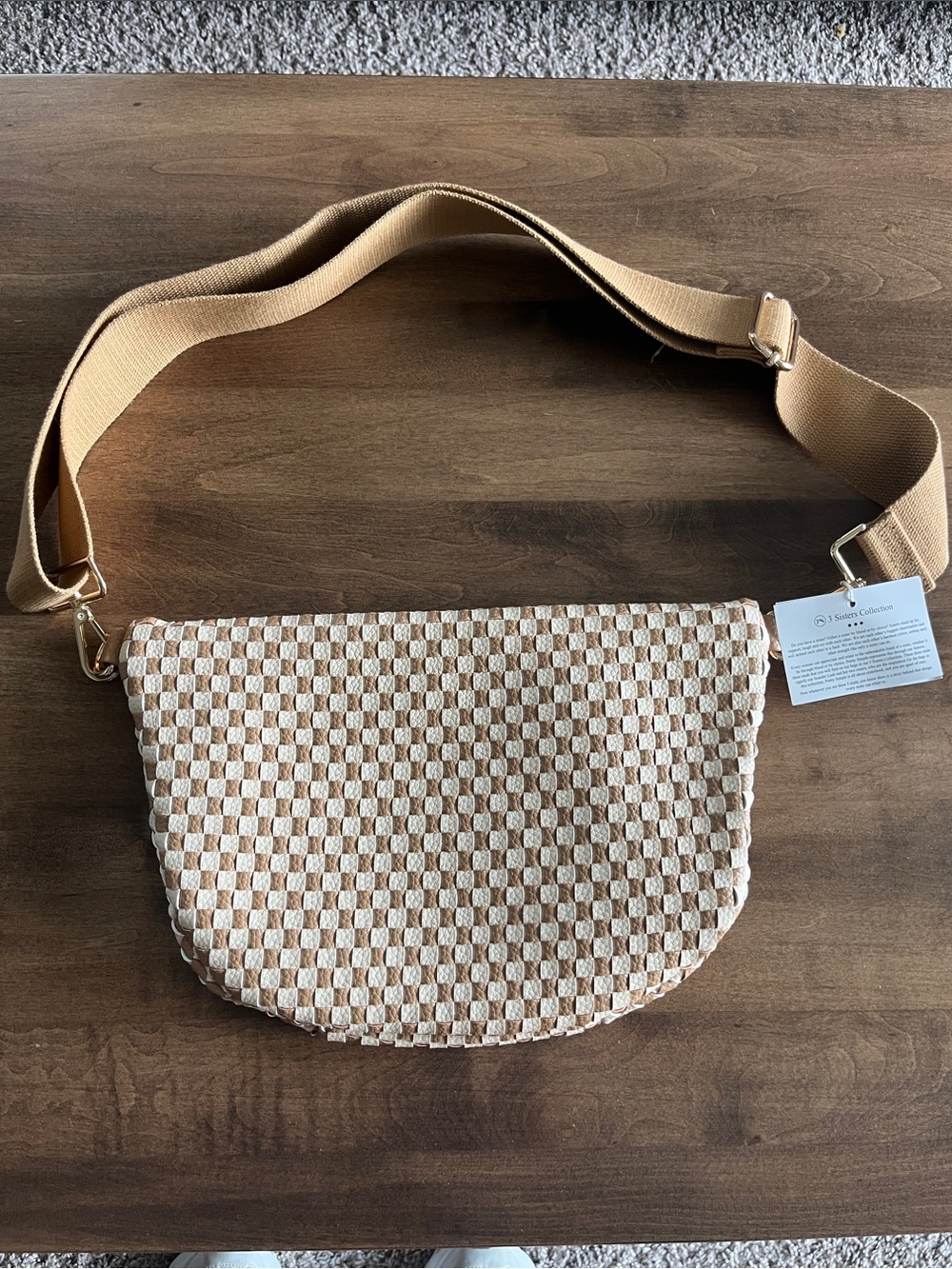 NWT Pretty Simple Westlyn Woven Bum Bag - Picture 3 of 6